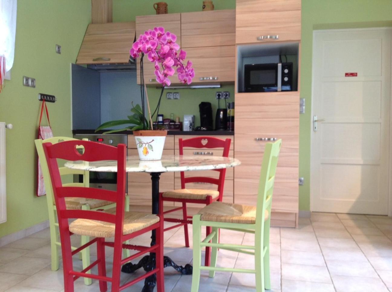 Gite Les Orchidees Honfleur Zimmer foto